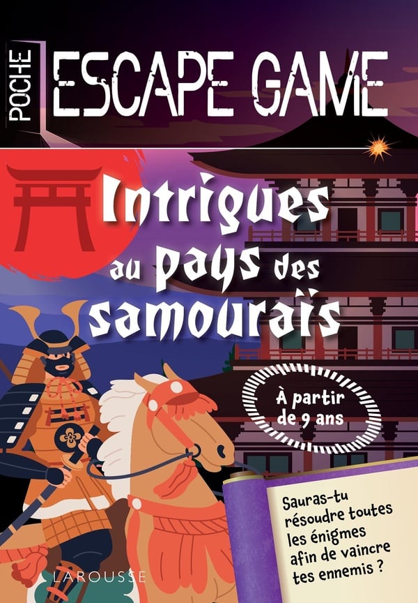 Escape game junior : intrigues au pays des samouraïs