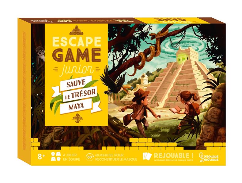 Escape game junior : sauve le trésor maya