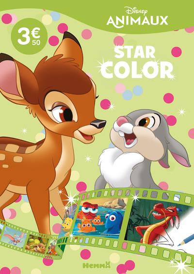 Disney animaux - star color (bambi et panpan)