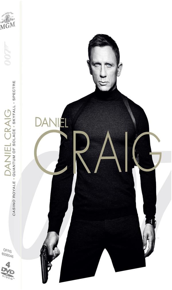 James Bond 007 - La collection Daniel Craig : Casino Royale + Quantum of Solace + Skyfall + Spectre