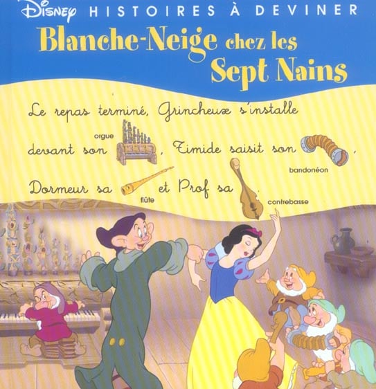 Blanche-neige chez les sept nains