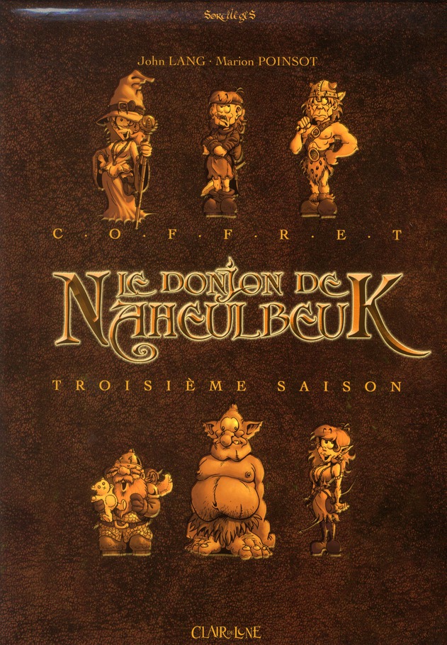 Le donjon de Naheulbeuk : coffret vol.3 : Tomes 7 à 9 : saison 3