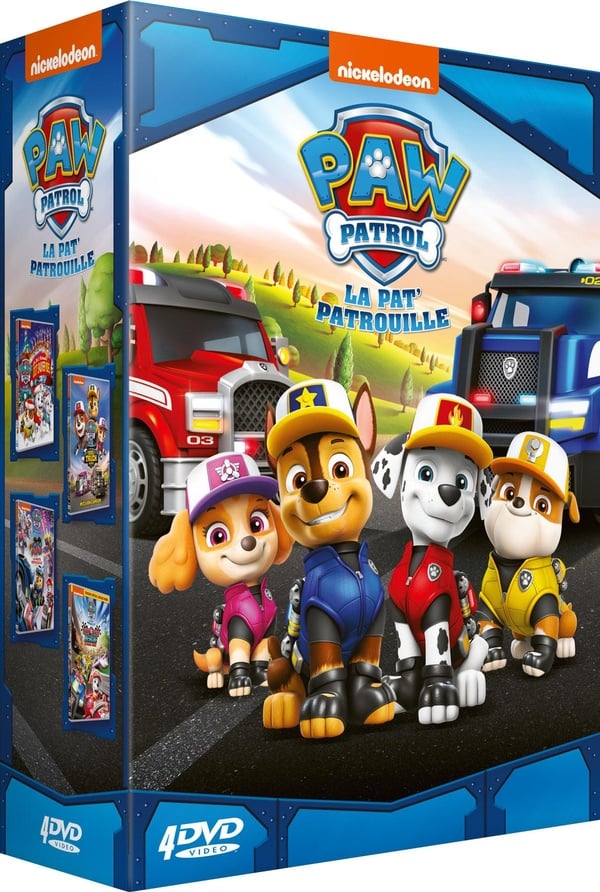 Paw Patrol, La Pat' Patrouille - Coffret 4 DVD