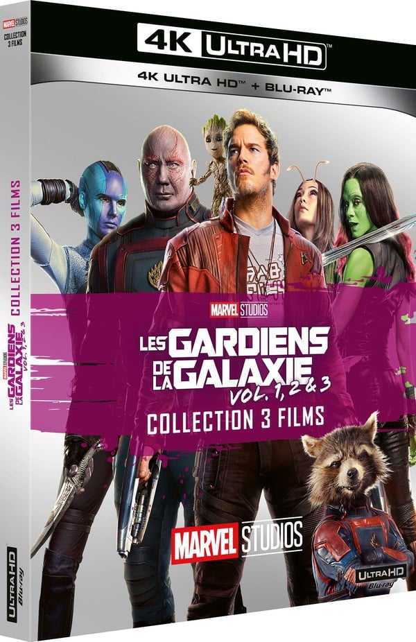 Les Gardiens de la Galaxie Vol. 1, 2 & 3 - Collection 3 films