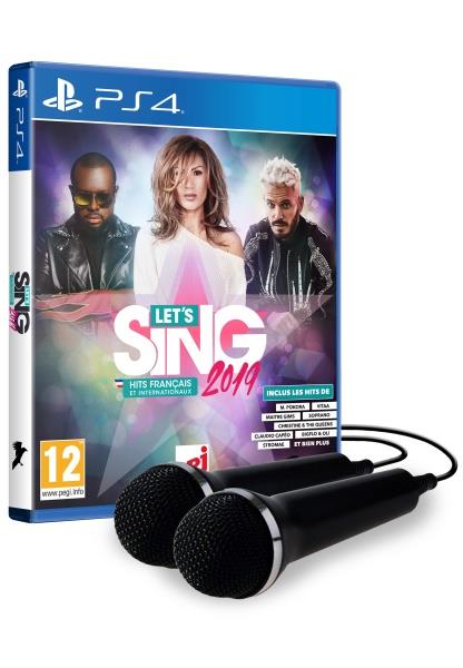 Let' Sing 2019 : Hits Français Et Internationaux + 2 Microphones Ps4 - vue 5