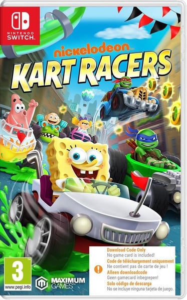 Nickelodeon : Kart Racers (Code in a Box)