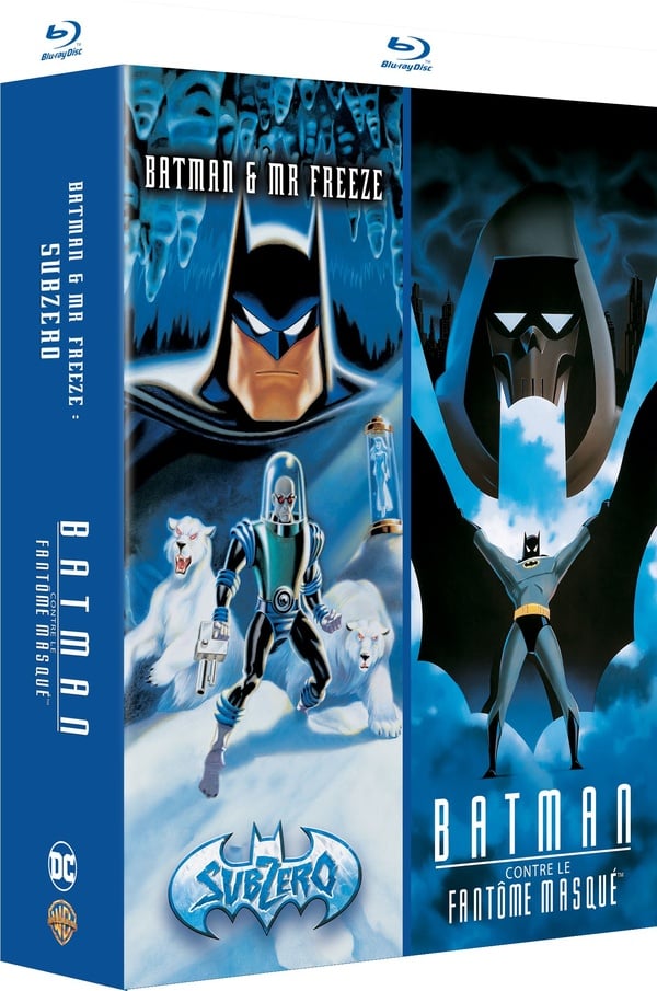 Batman Films animés - Collection de 2 films : Batman contre le fantôme masqué + Batman & Mr. Freeze: Subzero