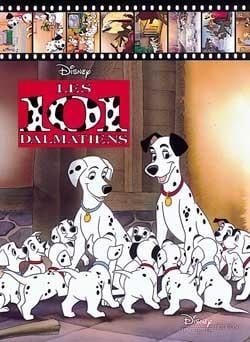 Les 101 dalmatiens, disney presente + magnet - noel 2007