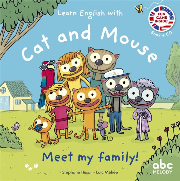 Learn english with cat and mouse : meet my family