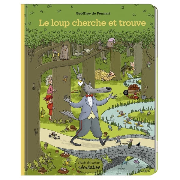 Le loup - Cherche et trouve