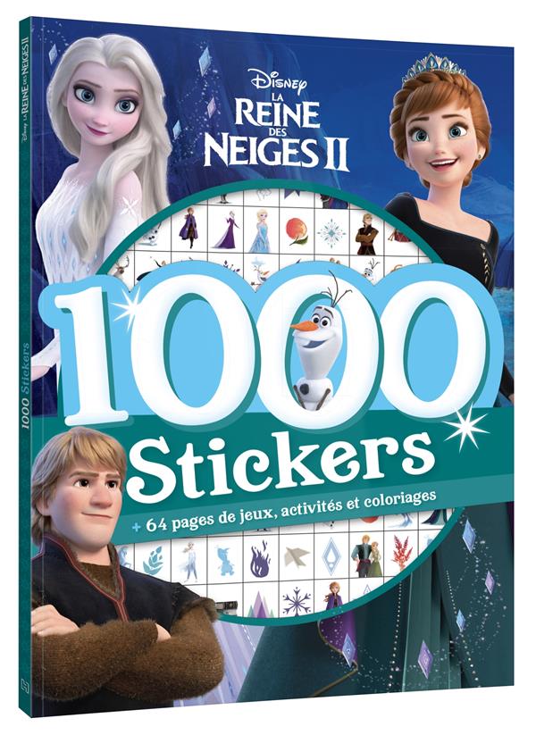 La reine des neiges - 1000 stickers - disney