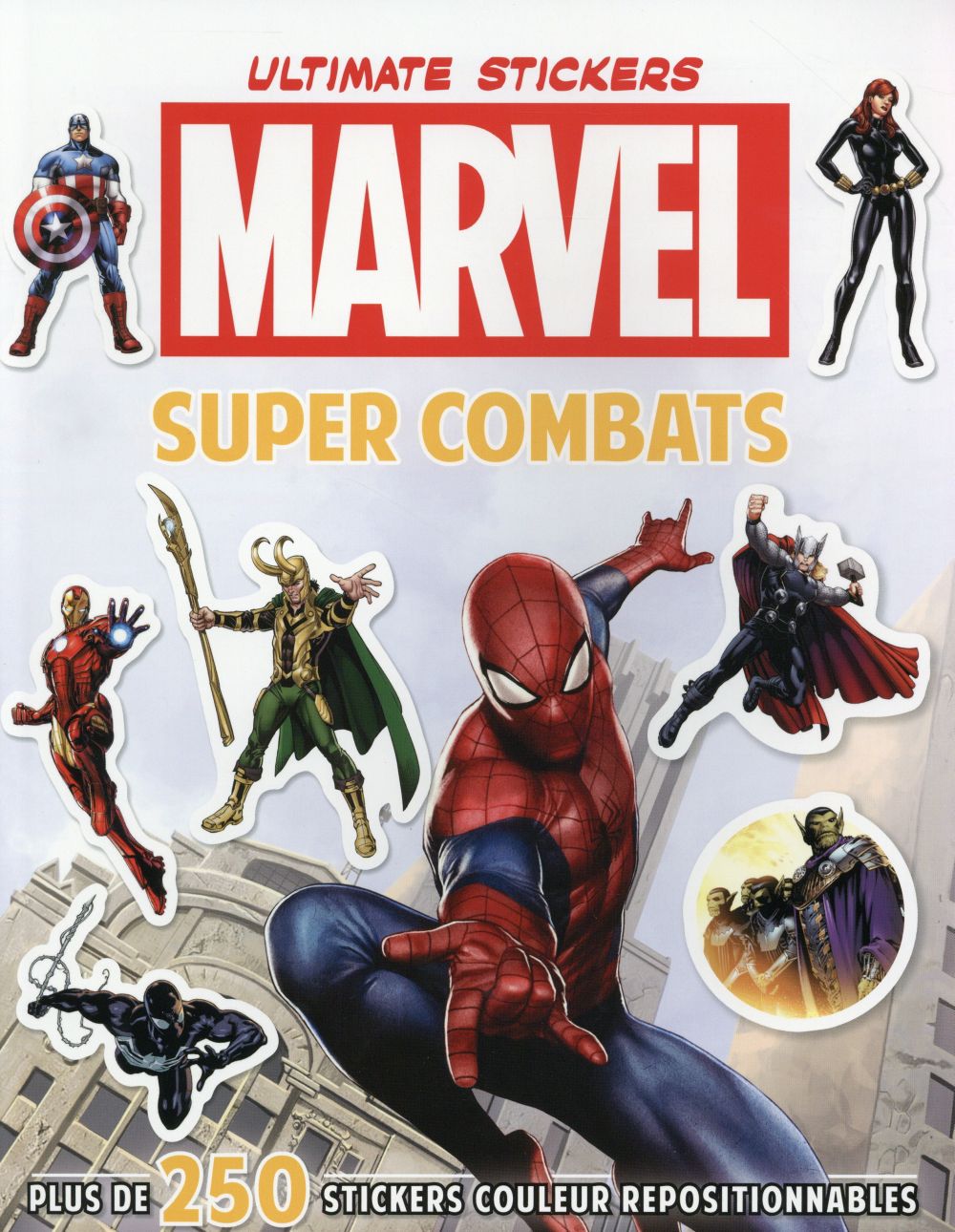 Marvel - ultimate stickers - super combats