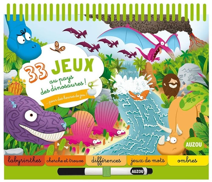 33 jeux au pays des dinosaures !