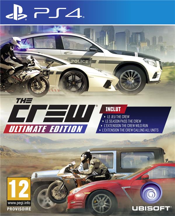 The Crew Ultimate Jeu PS4 - vue 2