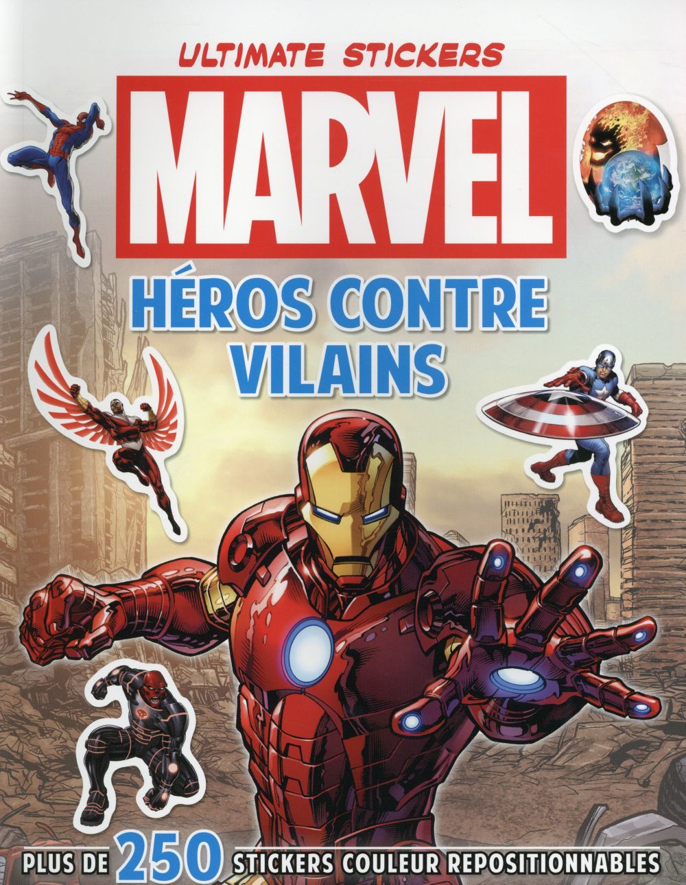 Marvel - ultimate stickers - héros contre vilains