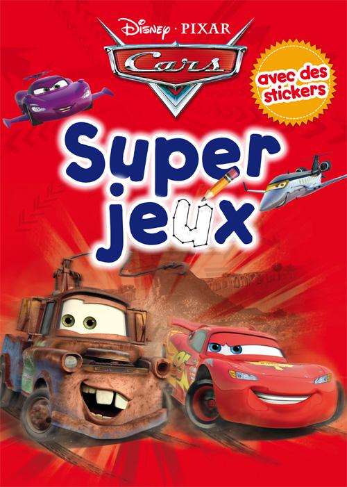 Super jeux - cars - avec des stickers