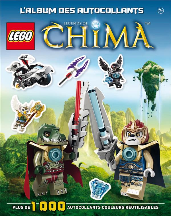 Lego - legends of chima - le livre d'autocollants