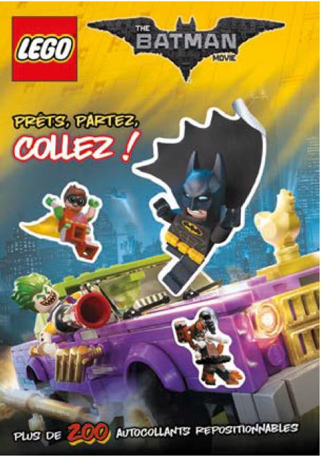 Lego - the batman movie - prêts, partez, collez !