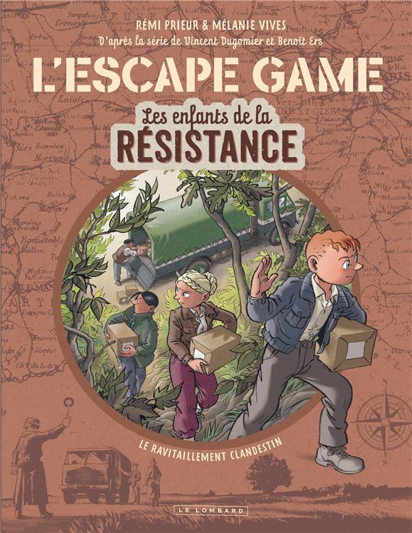 Les enfants de la Résistance Hors-Série Tome 2 : l'escape game : le ravitaillement clandestin