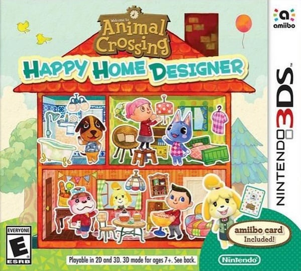 Animal Crossing : Happy Home Designer 1 Carte Amiibo Ac Hhd Incluse Édition Limitée 3ds - vue 3