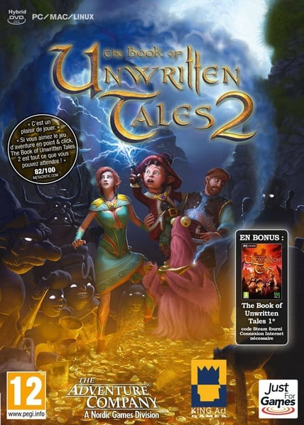 The book of unwritten tales 2 (book 1 en bonus)