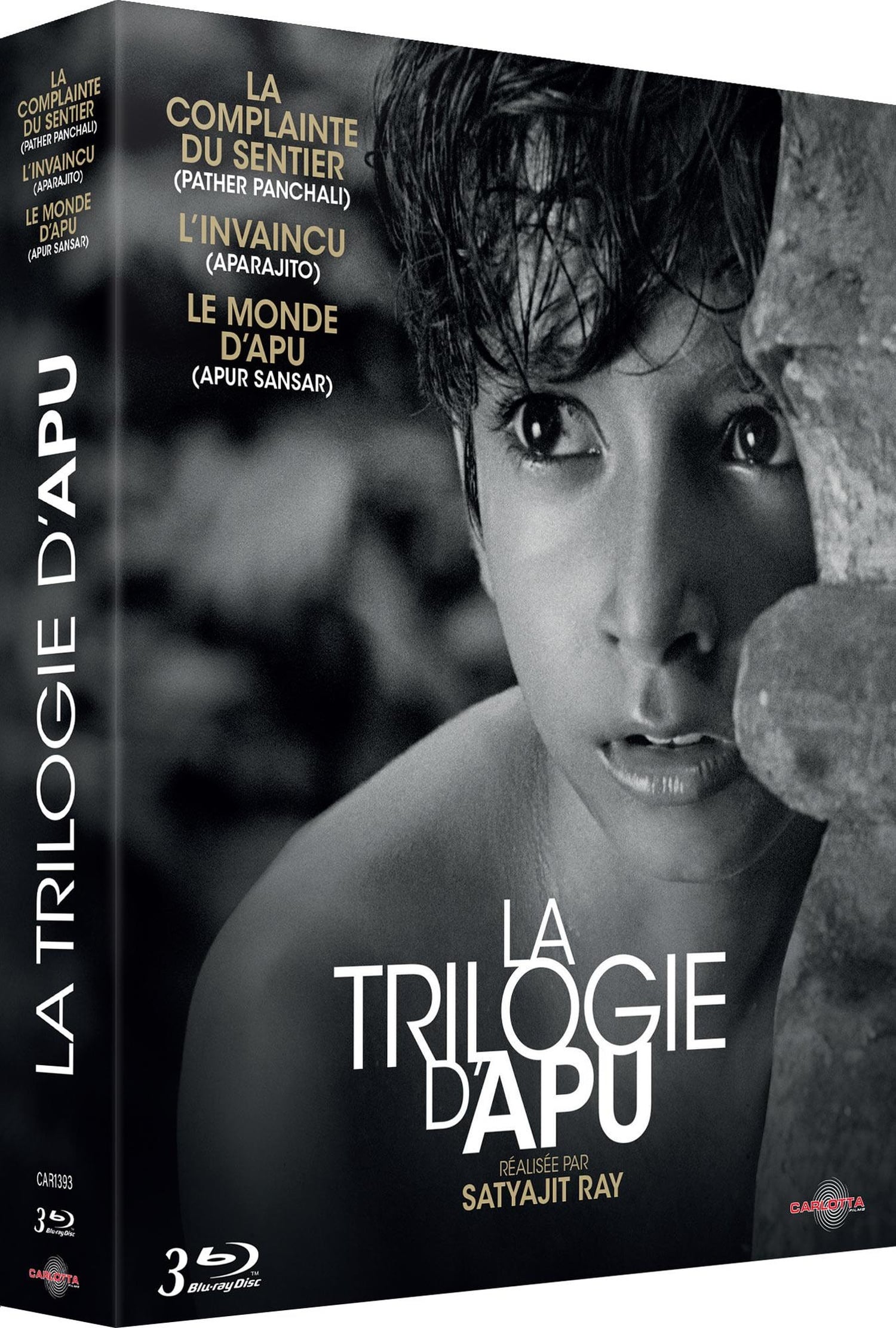 Ray Satyajit La Trilogie d'Apu : La Complainte du sentier + L'Invaincu + Le Monde d'Apu - Blu-ray