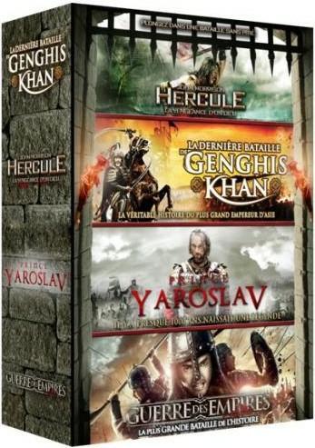 Grands héros : La Dernière bataille de Gengis Khan + Hercule : La vengeance d'un Dieu + La Guerre des Empires + Prince Yaroslav