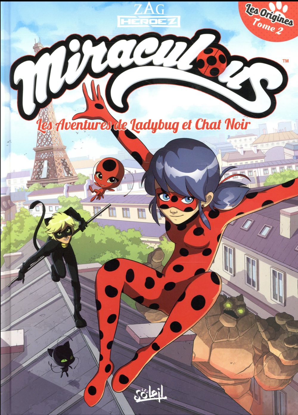 Miraculous, les aventures de Ladybug et Chat Noir Tome 2 : les origines t.2