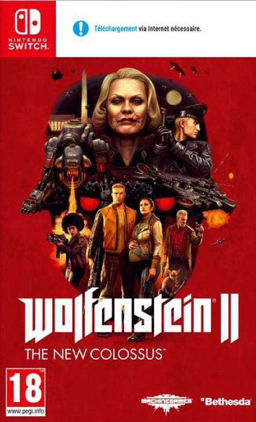 Nintendo Wolfenstein II: The New Colossus Standard Multilingue Nintendo Switch Neuf - vue 6