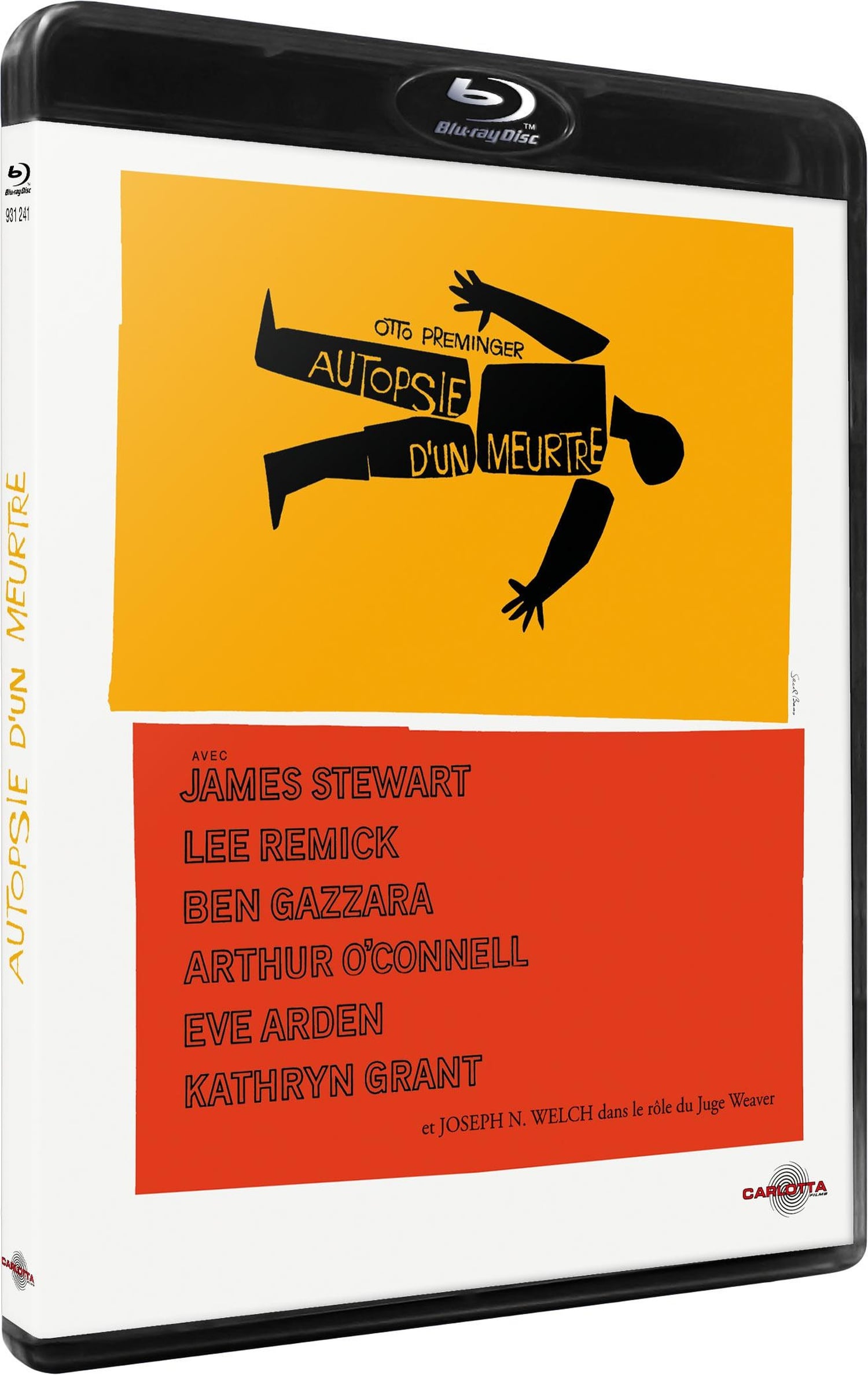 Autopsie d'un meurtre - Blu-ray