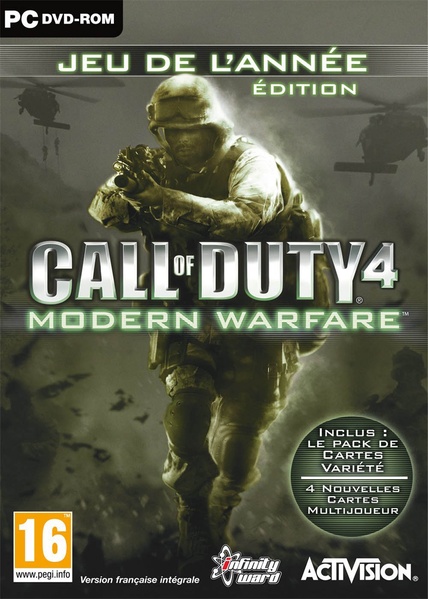 Call of Duty 4 : Modern Warfare - Jeu De L'Année