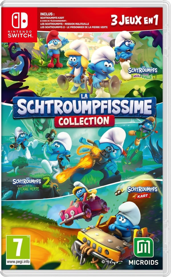 La Schtroumpfissime Collection (3 jeux en 1)