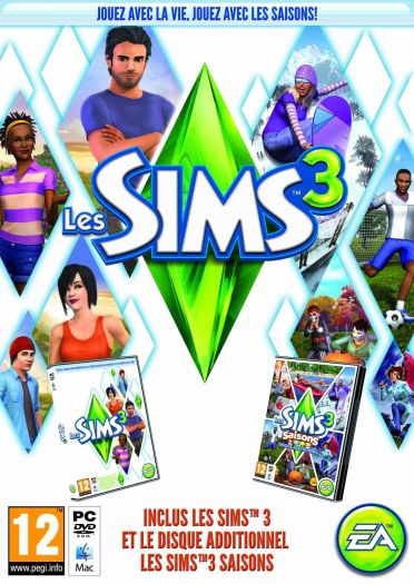 Les Sims 3 + Les Sims 3 Saisons Pc - vue 2