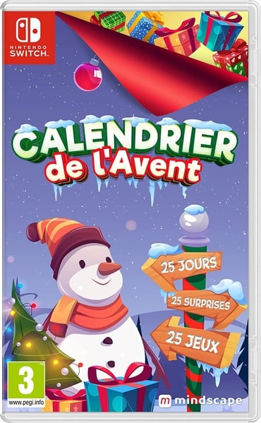 Calendrier de l'Avent : 25 jours, 25 surprises, 25 jeux