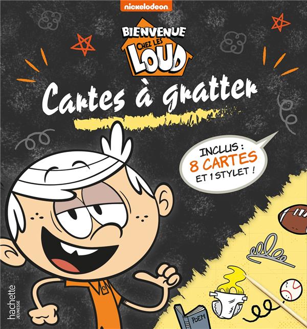 Bienvenue chez les Loud : cartes à gratter