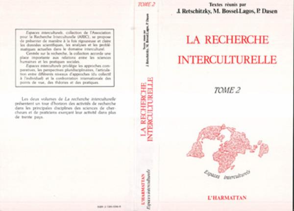 Retschitzki Jean Recherches Interculturelles - Tome 2