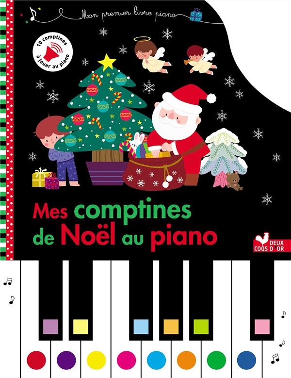 Mon premier livre piano - 10 chansons de noël