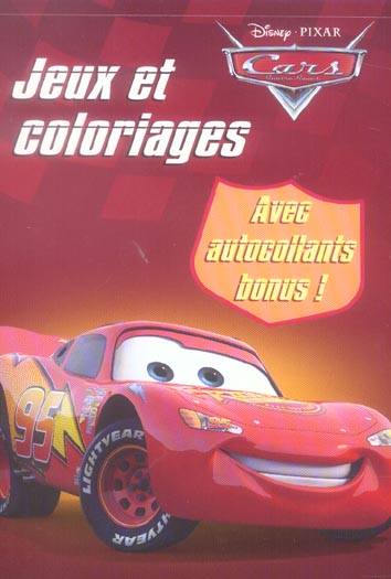 Cars - jeux et coloriages