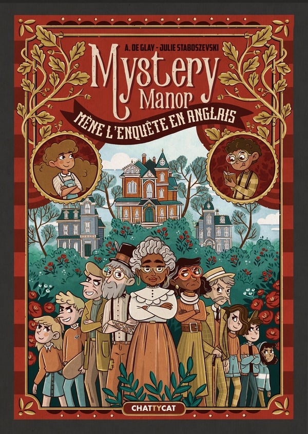 Mène l'enquête en anglais : mystery manor