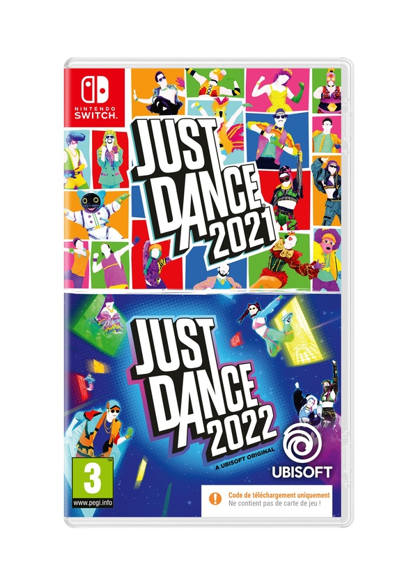 Compilation Just Dance 2021 & Just Dance 2022 (Code in a Box)