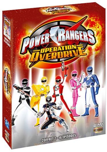 Coffret power rangers overdrive, vol. 2