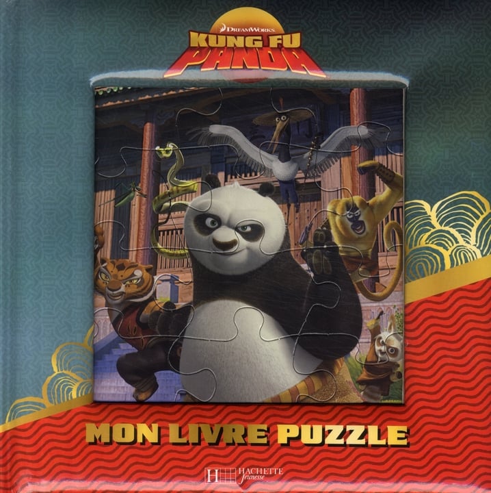 Kung fu panda - mon livre puzzle