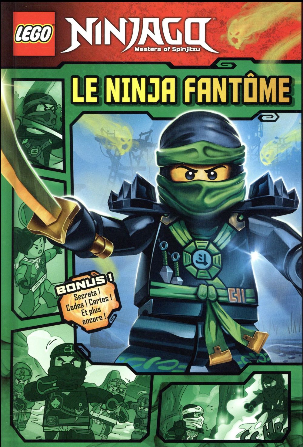 Lego Ninjago - masters of Spinjitzu Tome 2 : le ninja fantôme