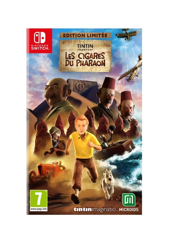 Tintin Reporter : Les Cigares Du Pharaon Jeu nintendo Switch Edition Limitée - vue 7