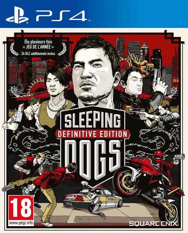 Jeu d'action Sleeping Dogs Definitive Edition PS4 En boîte PEGI 18+ - vue 3