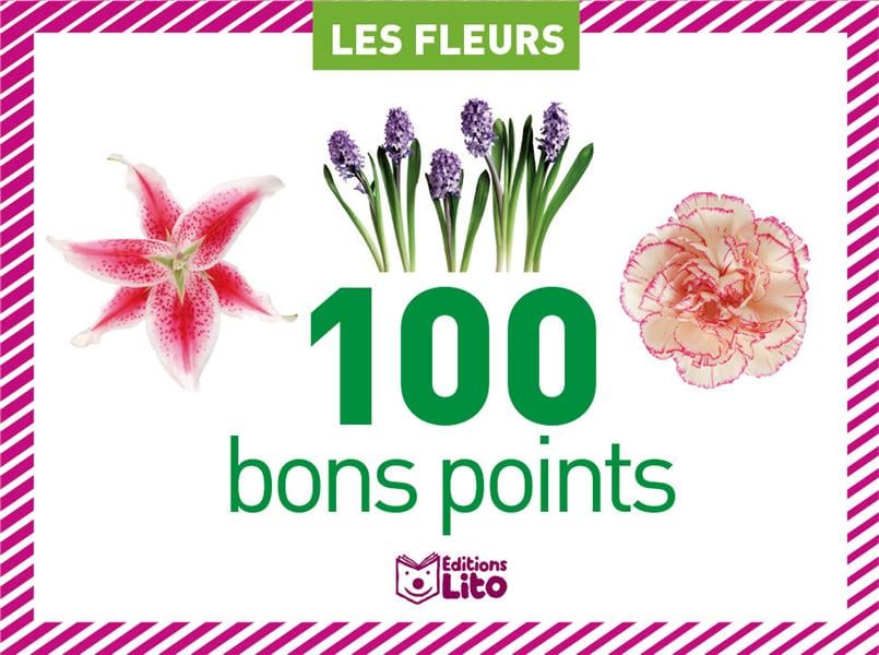 Boîte de 100 bons points : les fleurs