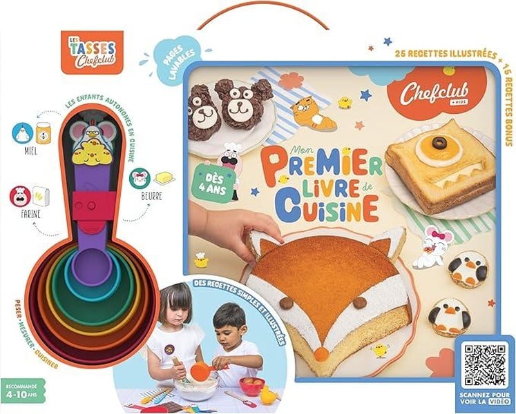 Coffret Mon premier livre de cuisine