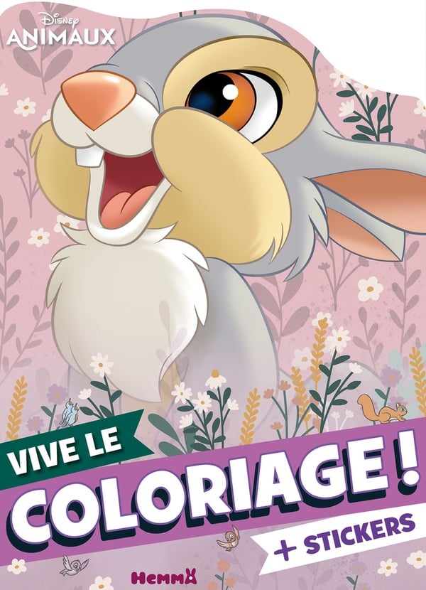 Vive le coloriage ! : Disney Animaux - Vive le coloriage ! (Grand Panpan)