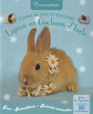 Carnet de jeux et activités - lapins et cochons d'inde