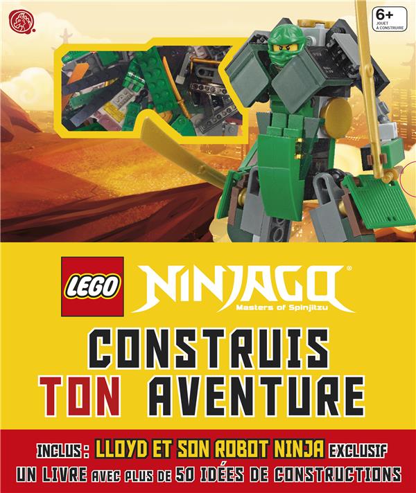 Lego Ninjago - masters of Spinjitzu : construis ton aventure - coffret